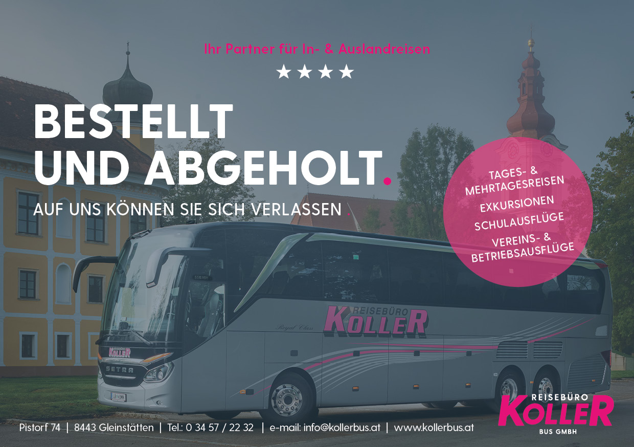 Gruppenreisen - Koller Bus Gruppenreisen - Koller Bus